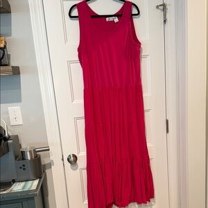 Vibrant Sleeveless Maxi Dress
